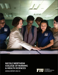 Nicole Wertheim College of Nursing and Health Sciences Annual Report 2014-2015